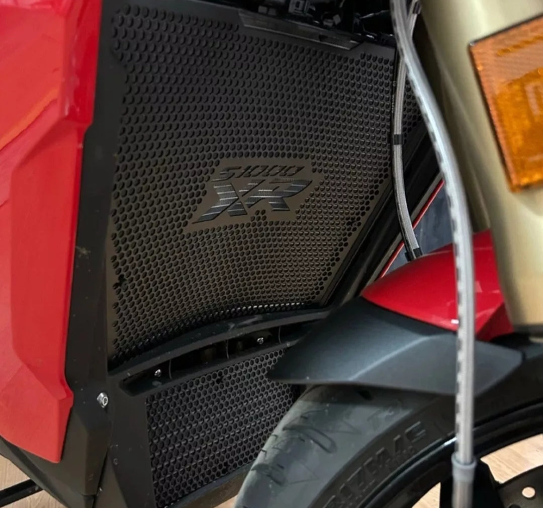Radiator Grill Guard For BMW S1000XR 20-24 Black Logo / 10 Day Delivery