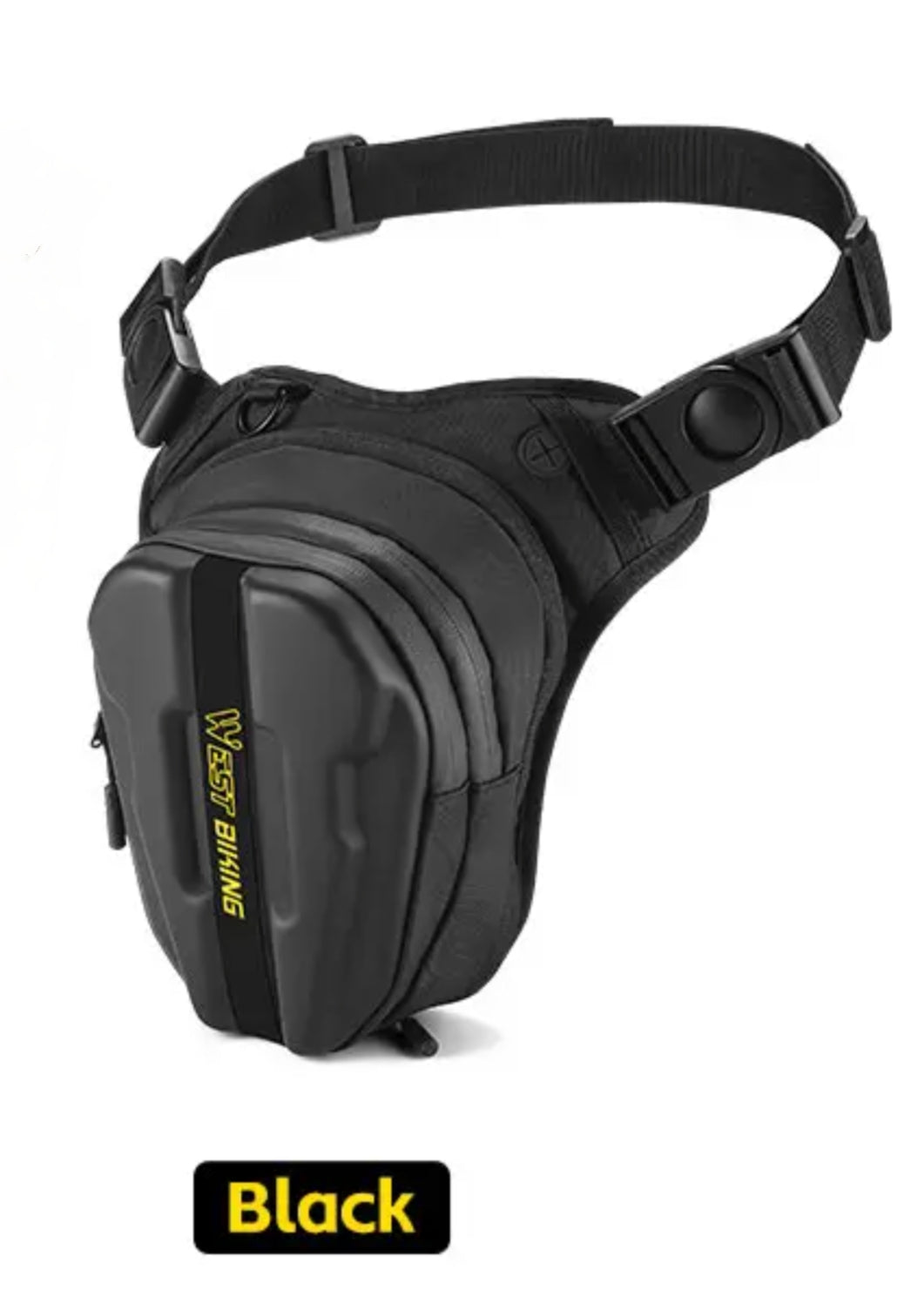 Magnetic Motorcycle Tank Bag For Triumph Starps Waist Bag Leg Bag Black