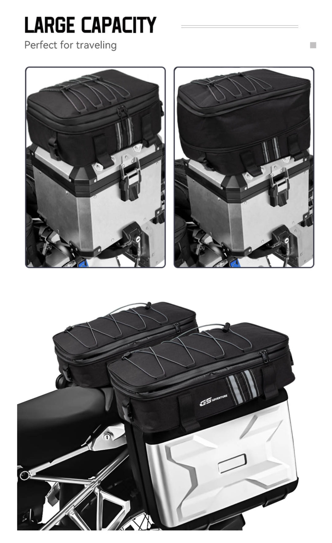 Motorcycle Luggage BMW GS 1200 LC Adventure R1250GS R1200GS Side Bags