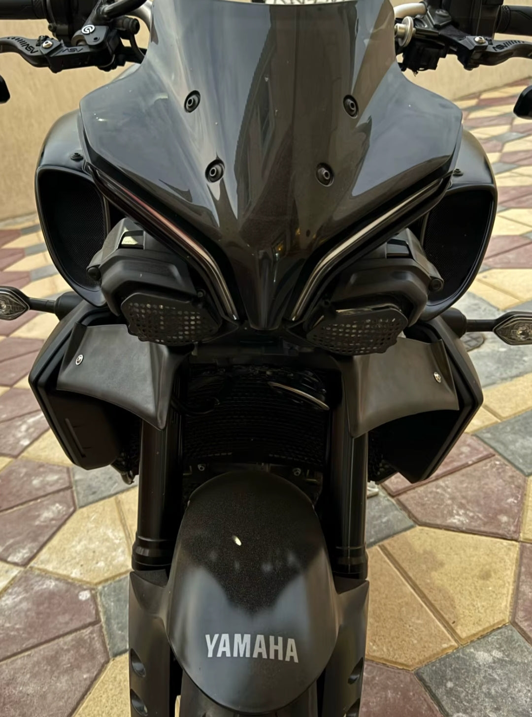 Frontal Wing Spoilers Yamaha MT-10 MT10 SP 2022-2024 Aerodynamic Matte Black