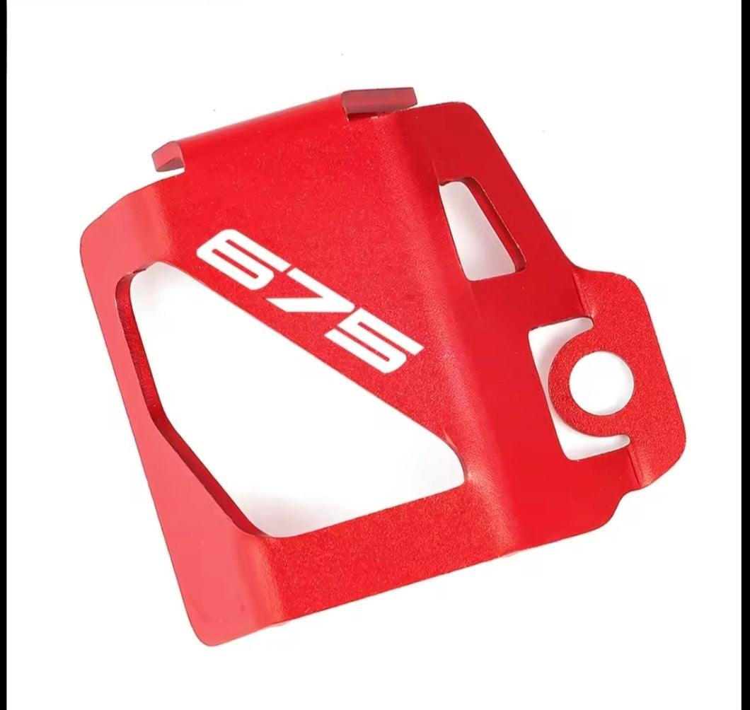 Triumph Street Triple 675 Rear Brake Fluid Reservoir Guard Cover Red