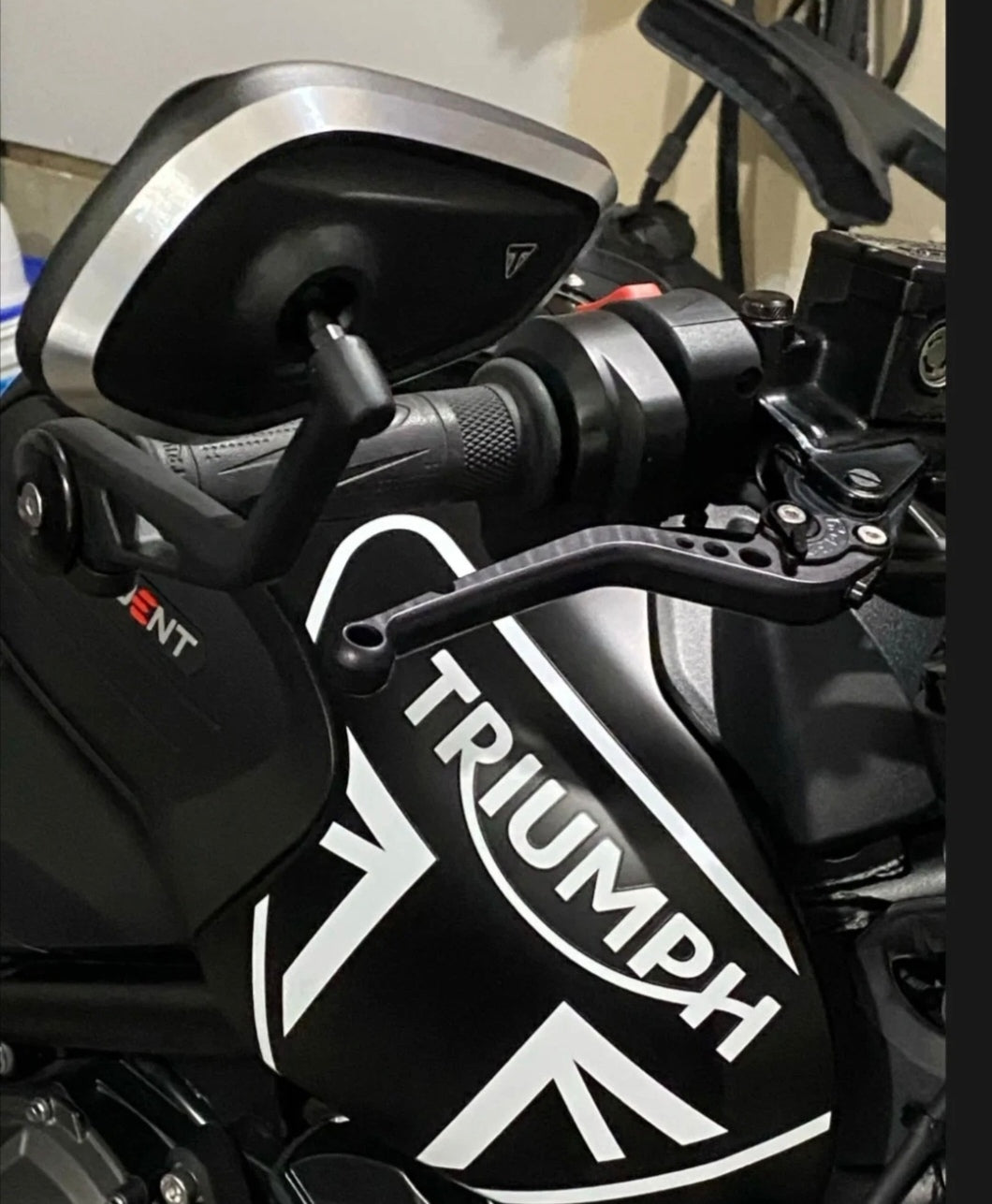 Triumph Bar End Rearview Mirrors Street triple