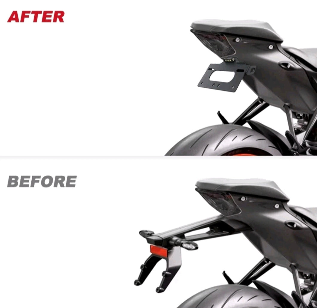 KTM 990 Duke Tail Tidy 2024 | Aluminium Fender Eliminator LED Light