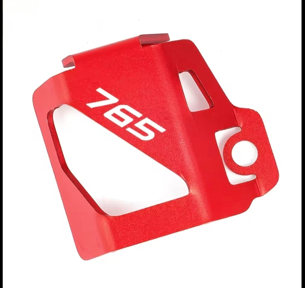 Triumph Street Triple 765 / R / RS Rear Brake Fluid Reservoir Guard Cover Red