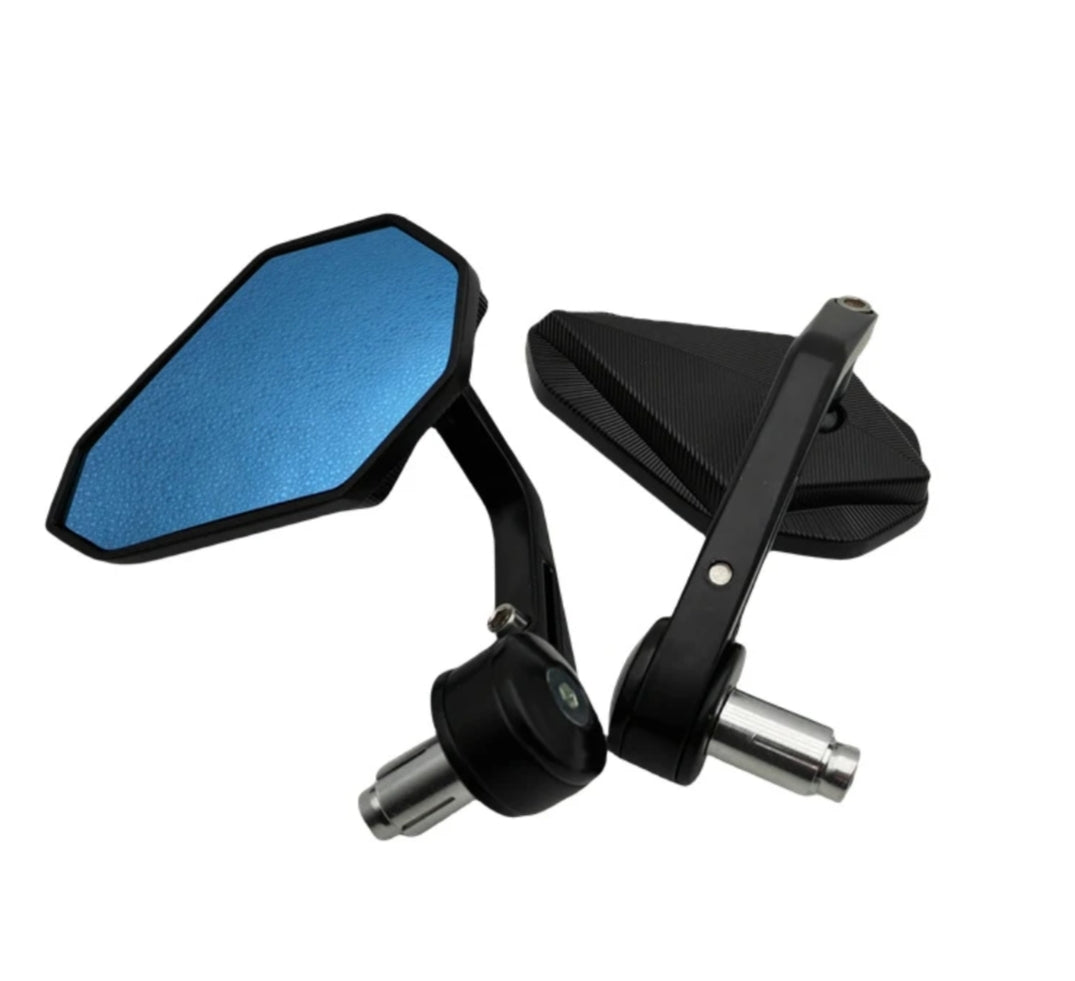 Suzuki Bar End aluminium black Motorcycle Mirrors GSR 600 GSR750 SV650 SV400 V-Strom 650 V-Strom 1050 Bandit 650 1250s Gixxer 150
