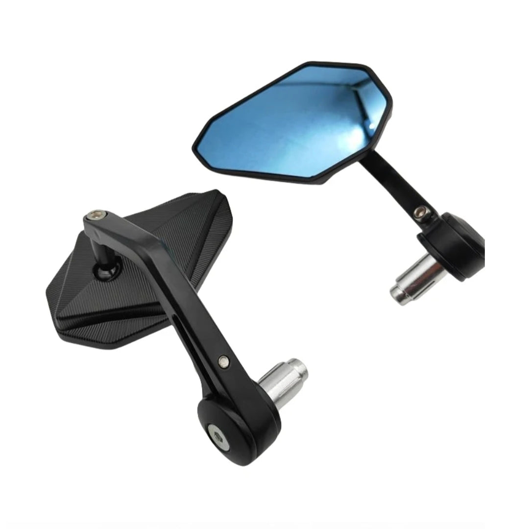 Suzuki Bar End aluminium black Motorcycle Mirrors GSR 600 GSR750 SV650 SV400 V-Strom 650 V-Strom 1050 Bandit 650 1250s Gixxer 150