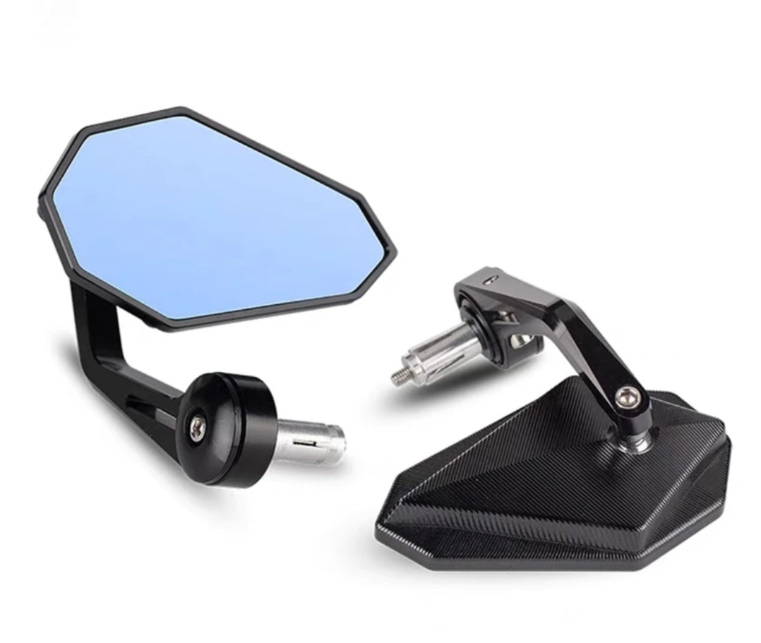 Suzuki Bar End aluminium black Motorcycle Mirrors GSR 600 GSR750 SV650 SV400 V-Strom 650 V-Strom 1050 Bandit 650 1250s Gixxer 150
