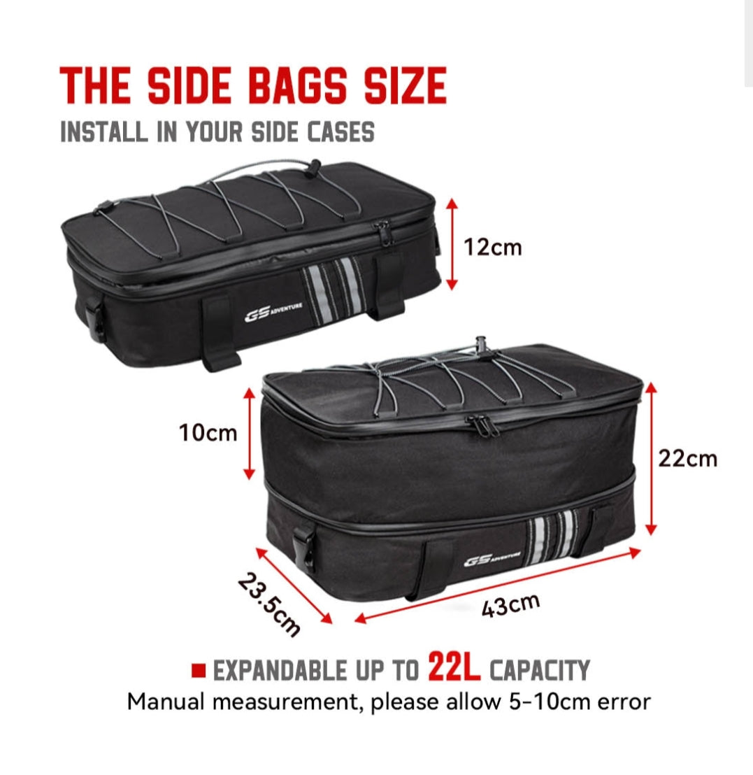 Motorcycle Luggage BMW GS 1200 LC Adventure R1250GS R1200GS Top Side Bags
