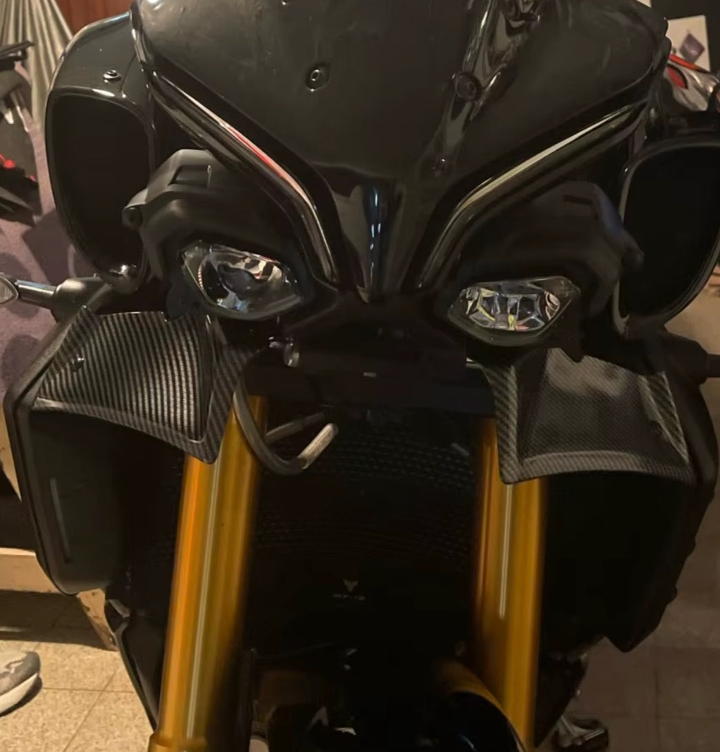 Frontal Wing Spoilers Yamaha MT-10 MT10 SP 2022-2024 Aerodynamic Carbon Look