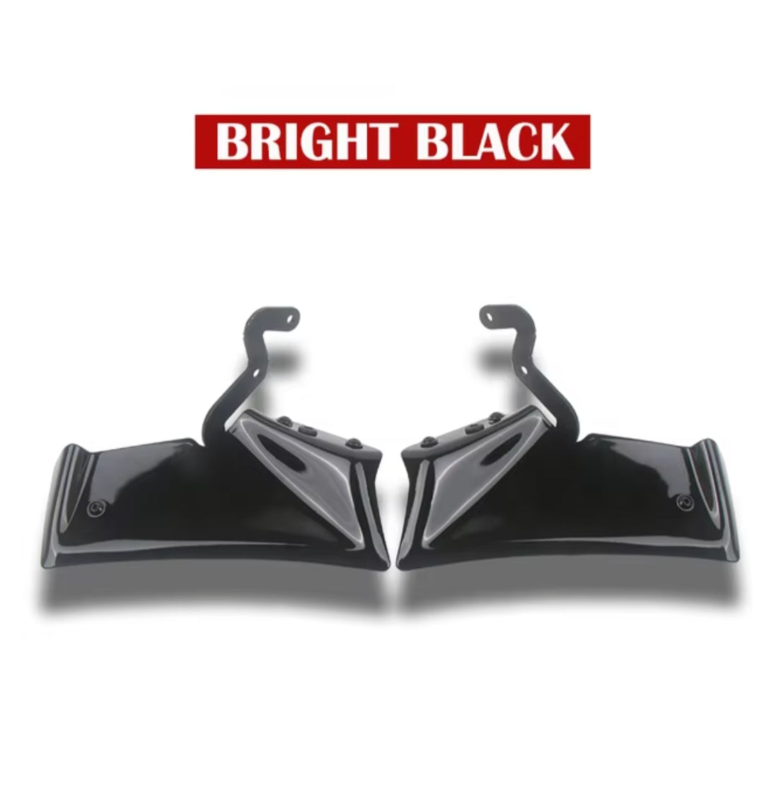 Frontal Wing Spoilers Yamaha MT-10 MT10 SP 2022-2024 Aerodynamic Bright black