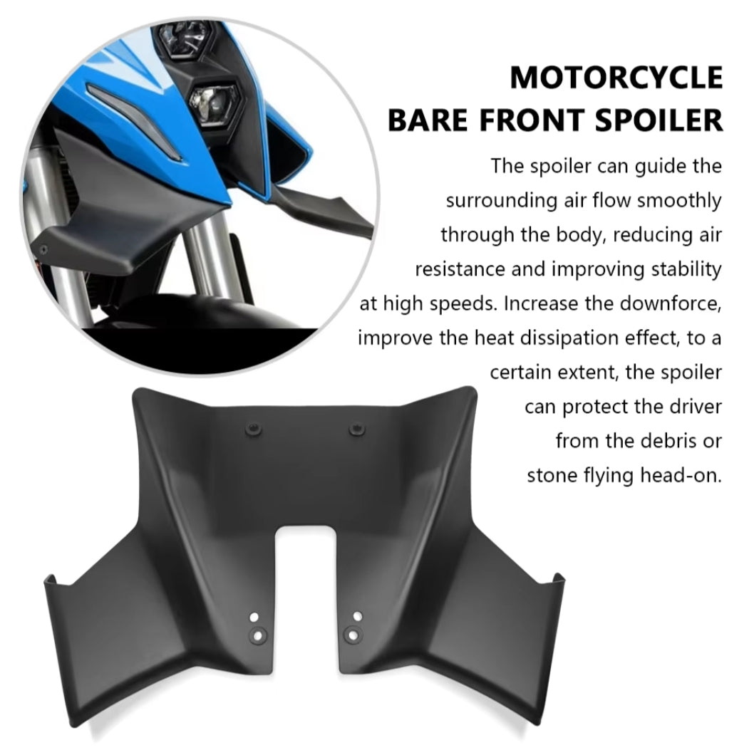 Suzuki GSX-8S GSX8S Front Fairing Winglet Wings ABS Black