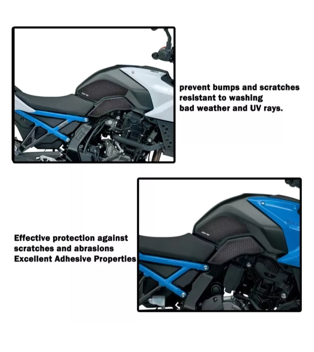 Suzuki GSX8S GSX 8S Anti slip Rubber Tank Pad Protection