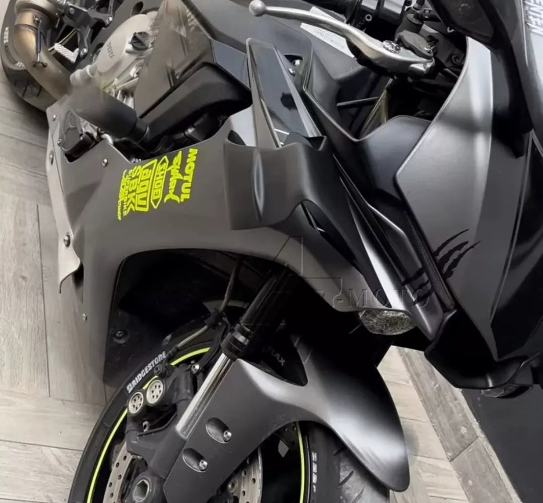 Yamaha R1 R1M Winglets Matte Black Wing Fairing 15-