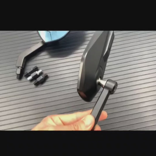 Aprilia Tuono V4 1100 Motorcycle Rear View Mirrors | Wide-Angle Safety Mirror, Adjustable & Vibration-Resistant