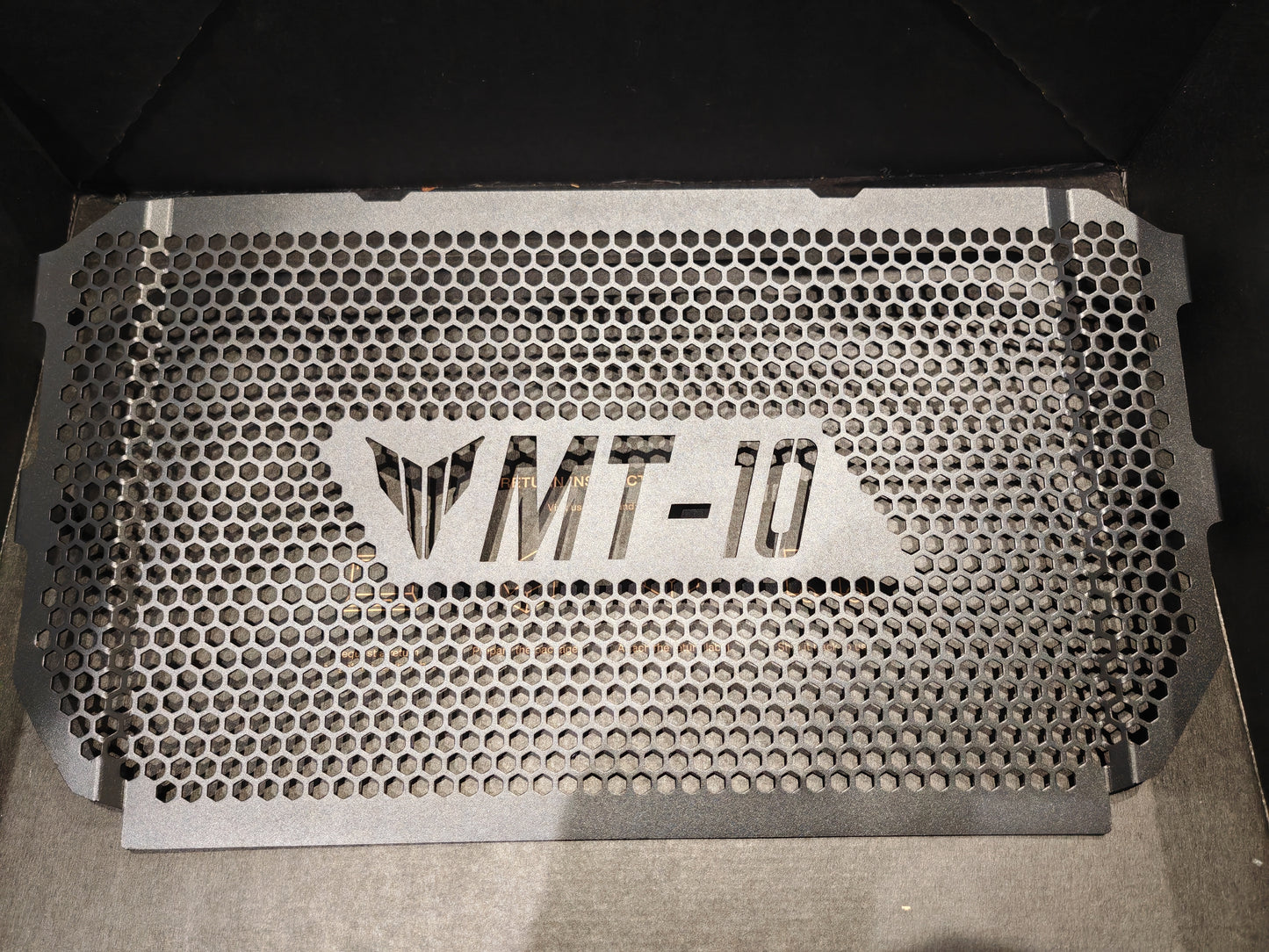 Yamaha MT-10 Radiator Guard & Oil Cooler Protector 2016-2023 | CNC Aluminum Grille Cover
