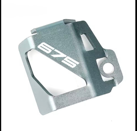 Triumph Street Triple 675 Rear Brake Fluid Reservoir Guard Cover Titanium