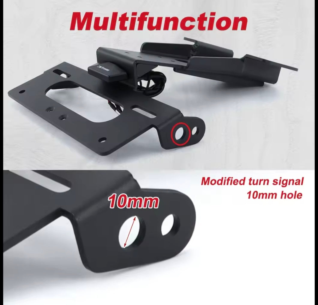 Triumph Rocket 3 GT Tail Tidy 20-25 Rear Fender Eliminator License Plate Holder