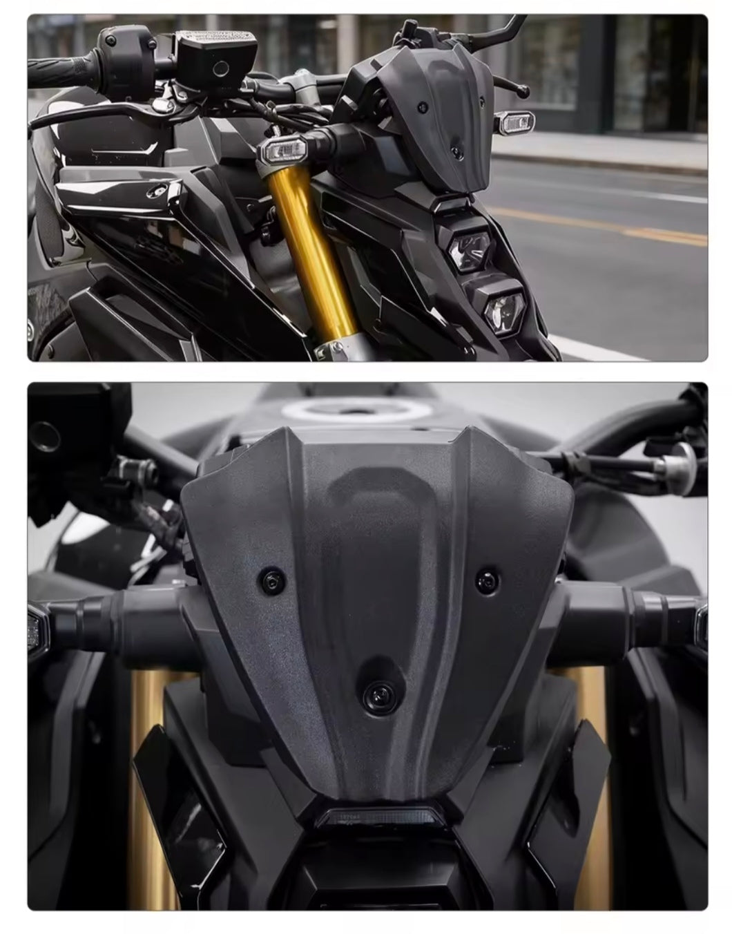 Suzuki GSX-S1000 Sport Fly Screen Windshield Wind Deflector ABS