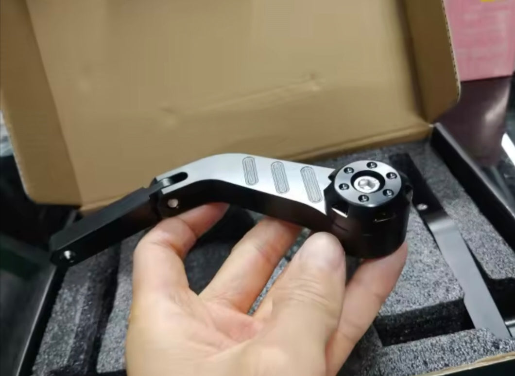 Bar End Mirrors Black Aluminium Motorcycle