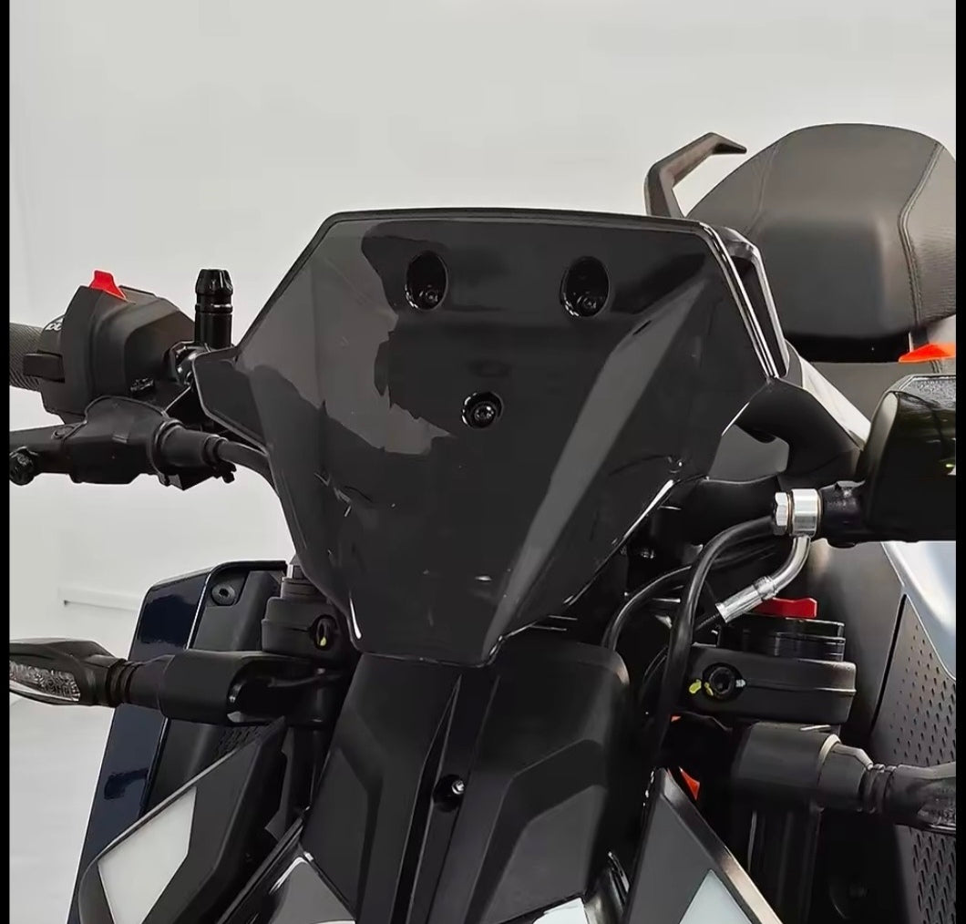 KTM 990 Duke Windscreen 2024– Sport Windshield Deflector Smoked for 990 Duke