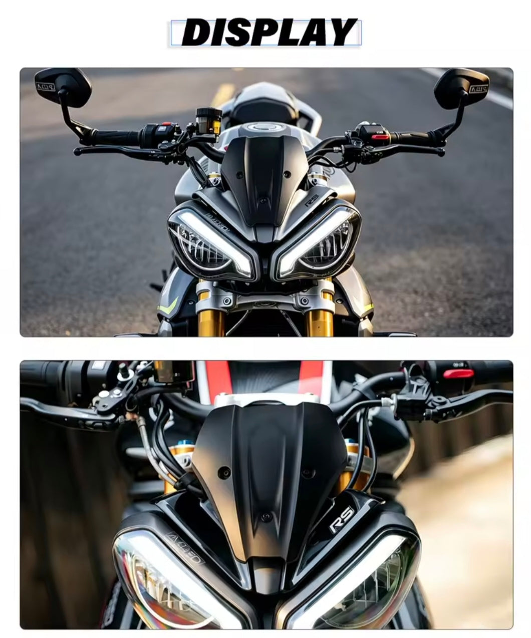 Triumph Speed Triple 1200RS Sport Fly Screen Windshield Wind Deflector ABS