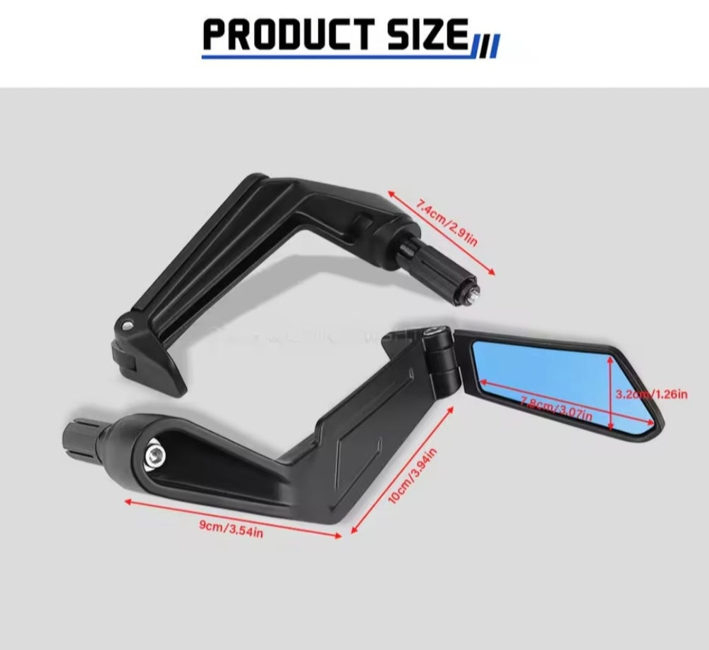 Yamaha MT-03 Bar End Mirrors Clutch & Brake Lever Guards