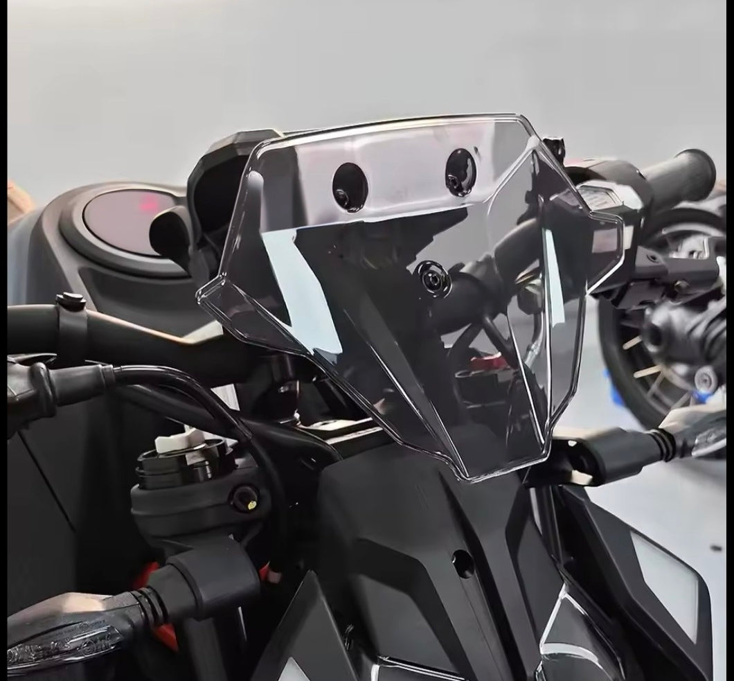 KTM 990 Duke Windscreen 2024– Sport Windshield Deflector Clear for 990 Duke