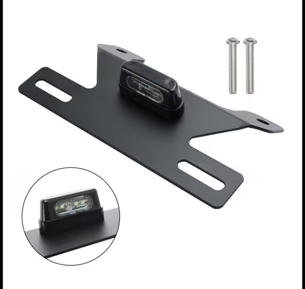 Husqvarna Svartpilen 401 19-23 Tail Tidy License Plate Holder Eliminator Kit Led